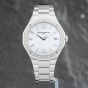 Second Hand Baume & Mercier Ladies Riviera Mother Of Pearl Dial Bracelet Watch 10662