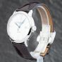 Second Hand Baume & Mercier Mens Classima Silver Dial Leather Strap Watch 10214