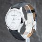 Second Hand Baume & Mercier Mens Clifton White Dial Leather Strap Watch 10518