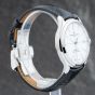 Second Hand Baume & Mercier Mens Clifton White Dial Leather Strap Watch 10518
