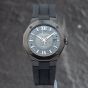 Second Hand Baume & Mercier Mens Riviera Skeleton Dial Rubber Strap Watch 10617
