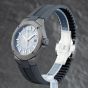 Second Hand Baume & Mercier Mens Riviera Skeleton Dial Rubber Strap Watch 10617