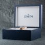 Second Hand Zenith Mens Chronomaster Original 18ct Rose Gold Silver Dial Leather Strap Watch 18.3200.3600/69.C901