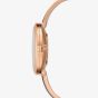 Swarovski Black Crystalline Delight Rose Gold Bracelet Watch 5580530