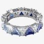 Swarovski Ladies Millenia Blue Cocktail Ring 5608527