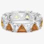 Swarovski Ladies Millenia Orange Cocktail Ring 5608535