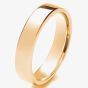 18ct Yellow Gold 5mm Soft Court Gents Wedding Ring 5GMS-18Y