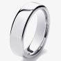 Platinum 6mm Soft Court Gents Wedding Ring 6GMS-PT