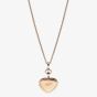 Chopard 18ct Rose Gold Happy Hearts 007 0.24ct Diamond Necklace 79A007-5921