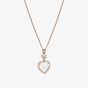 Chopard Happy Hearts 18ct Rose Gold Mother of Pearl Necklace 79A074-5301