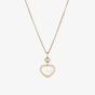 Chopard Happy Hearts 18ct Rose Gold Mother of Pearl Necklace 79A074-5301