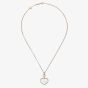 Chopard Happy Hearts 18ct Rose Gold Mother of Pearl Necklace 79A074-5301