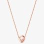 Chopard 18ct Rose Gold Happy Diamonds Icons Necklace 81A018-5001