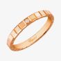 Chopard 18ct Rose Gold Ice Cube Pure Diamond Ring (M) 827702-5229