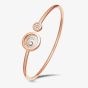 Chopard 18ct Gold Two Tone Happy Spirit Diamond Bangle (M) 858230-9002 (M)