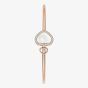 Chopard Happy Hearts 18ct Rose Gold Mother of Pearl Bangle 85A074-5303