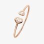 Chopard 18ct Rose Gold Happy Hearts Diamond Bangle 85A614-5002
