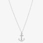 Sterling Silver Anchor Pendant Necklace 8.19.5514