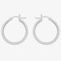 Sterling Silver Stardust Hoop Earrings 8.51.1079