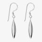 Sterling Silver Oblong Dropper Earrings 8.54.0319
