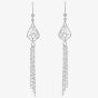 Sterling Silver Tassel Dropper Earrings 8.54.3659