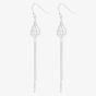 Sterling Silver Tassel Dropper Earrings 8.54.3659