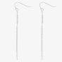 Sterling Silver Tassel Dropper Earrings 8.54.3659