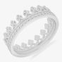 Sterling Silver Fleur-de-Lis Crown Ring 8.84.9871