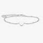 THOMAS SABO Silver Heart With Dots Bracelet A1991-001-21-L19V