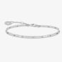 THOMAS SABO Silver Double Strand Bracelet A1997-001-21-L19V