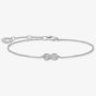 THOMAS SABO Silver Cubic Zirconia Infinity Bracelet A2003-051-14-L19V