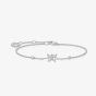 THOMAS SABO Sterling Silver White Cubic Zirconia Butterfly Bracelet A2028-051-14