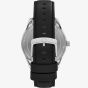 Armani Exchange Enzo Black Leather Strap Watch AX1836