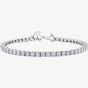 9ct White Gold 7.00ct Diamond Tennis Bracelet BR977WG/7-10
