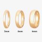 9ct Yellow Gold 5mm Court Wedding Ring BC5.0 9Y