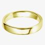 18ct Gold 4.0mm Court Wedding Ring BC4.0 18Y