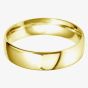 18ct Gold 6.0mm Court Wedding Ring BC6.0 18Y