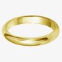 18ct Gold 2.5mm D-Shape Wedding Ring BD2.5 18Y