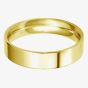 18ct Gold 5.0mm Flat Court Wedding Ring BFC5.0 18Y