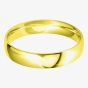 9ct Gold 4.0mm Light Court Wedding Ring BLC4.0 9Y