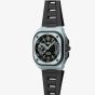 Bell & Ross Mens BR-X5 Limited Edition Blue Luminescent Watch BRX5R-BLUM-TC/SRB