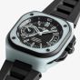 Bell & Ross Mens BR-X5 Limited Edition Blue Luminescent Watch BRX5R-BLUM-TC/SRB