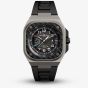 Bell & Ross Mens Limited Edition BR-X5 Racing Rubber Strap Watch BRX5R-RAC-TI/SRB