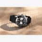 Breitling Mens Superocean Heritage B01 42 Chronograph Black Rubber Strap Watch AB0156241B1S1
