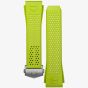 TAG Heuer Connected Lime Green Rubber Watch Strap BT6233