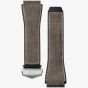 TAG Heuer Connected Brown Rubber & Leather Watch Strap BT6238