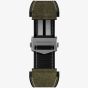 TAG Heuer Connected Green Rubber & Leather Watch Strap BT6239