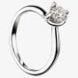 Mastercut Grace Platinum Four Claw Twist Diamond Solitaire Ring C13RG001 050P