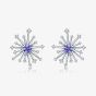 Fei Liu Carpe Diem Silver Crystal Sparkler Stud Earrings CAR-925R-203-SWCZ