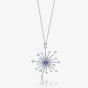 Fei Liu Carpe Diem Silver Large Crystal Sparkler Pendant  CAR-925R-309-SWCZ